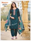 Anaya By Mukesh Gadhawal Silk Online Kurti With Bottom Dupatta Wholesale